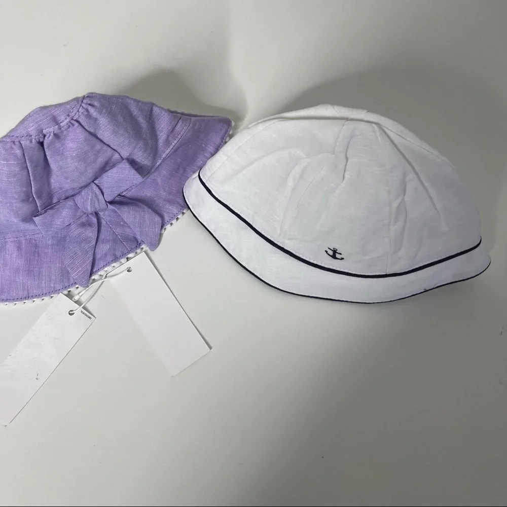 Janie and jack baby hats